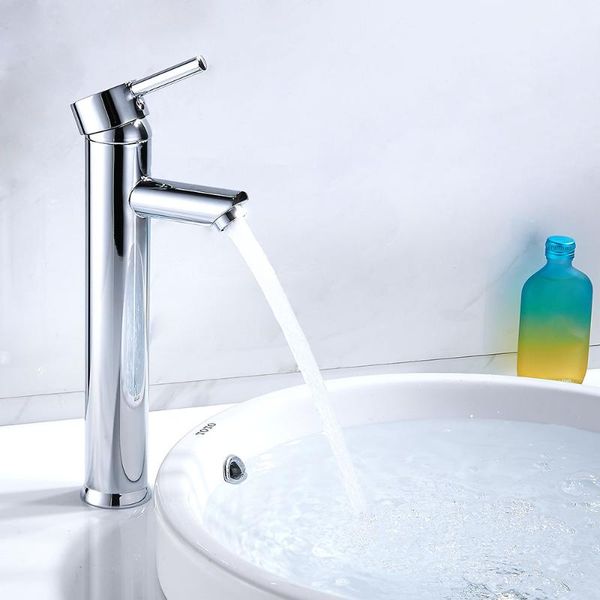 bathroom sink faucets high round brass faucet basin mixer tap chrome polished spray
bathroom sink faucets high round brass faucet basin mixer tap chrome polished spray