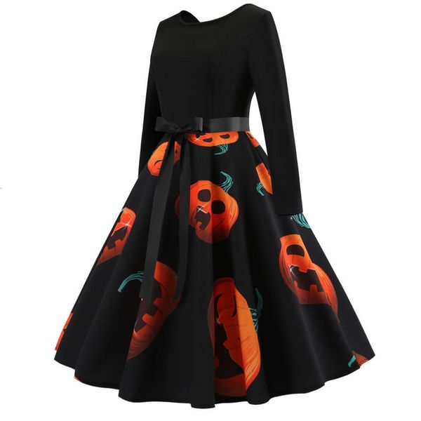temperament halloween autumn and up women's long sleeve print lace dress winter new hot, Black;gray
temperament halloween autumn and up women's long sleeve print lace dress winter new hot, Black;gray