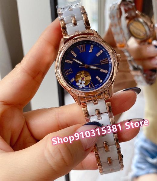 wristwatches women geometric crystal flower wristwatch stainless steel automatic mechanical ceramic watches roman number dial 35mm, Slivery;brown
wristwatches women geometric crystal flower wristwatch stainless steel automatic mechanical ceramic watches roman number dial 35mm, Slivery;brown