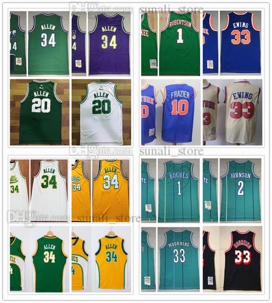 retro men mitchell & ness ray 34 allen basketball jerseys oscar 1 robertson muggsy bogues larry 2 johnson alonzo 33 mourning patrick ewing w, Black;red
retro men mitchell & ness ray 34 allen basketball jerseys oscar 1 robertson muggsy bogues larry 2 johnson alonzo 33 mourning patrick ewing w, Black;red