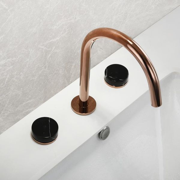 bathroom sink faucets rose gold brass marble basin fuacet 3pcs/set and cold water mixer tap 3 hole split faucet bathtub
bathroom sink faucets rose gold brass marble basin fuacet 3pcs/set and cold water mixer tap 3 hole split faucet bathtub