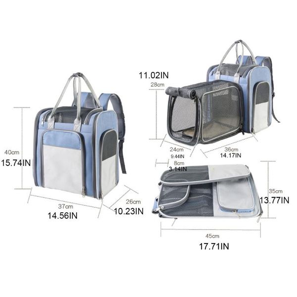 backpack 63hc cat expandable pet carrier backpacks with breathable mesh window portable for small dogs
backpack 63hc cat expandable pet carrier backpacks with breathable mesh window portable for small dogs