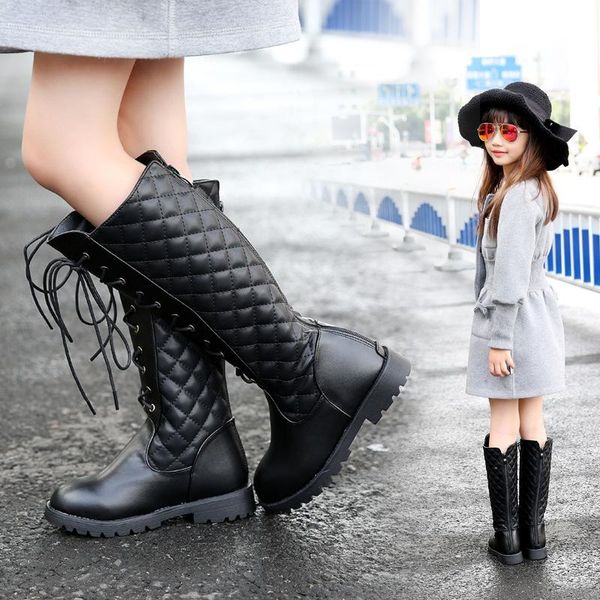 boots 2021 plus velvet knee high girl autumn fashion black pu waterproof shoes cross tied princess, Black;grey
boots 2021 plus velvet knee high girl autumn fashion black pu waterproof shoes cross tied princess, Black;grey