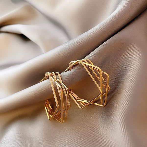 dangle & chandelier trendy gold square statement earrings for women party jewelry geometric irregular metal wedding accessories 2021, Silver
dangle & chandelier trendy gold square statement earrings for women party jewelry geometric irregular metal wedding accessories 2021, Silver