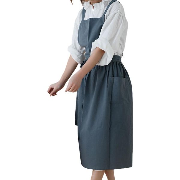 aprons l9be women cotton linen cross back apron japanese housework baking wrap florist dress
aprons l9be women cotton linen cross back apron japanese housework baking wrap florist dress