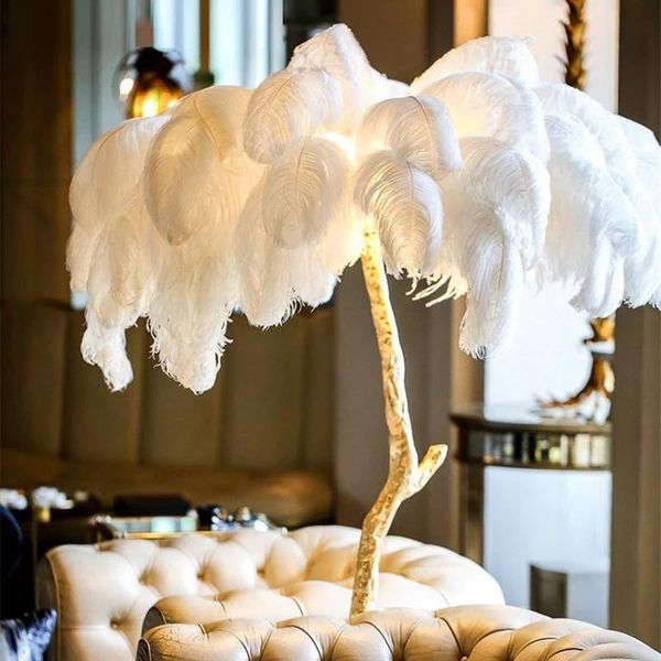 floor lamps nordic luxury ostrich feather lamp gold copper light art standing for living room bedroom home lighting
floor lamps nordic luxury ostrich feather lamp gold copper light art standing for living room bedroom home lighting