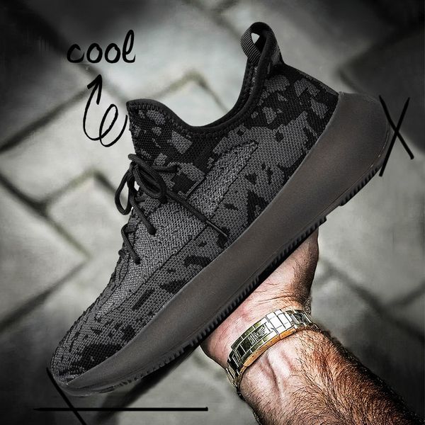 2021 new versatile sports flying woven running men's casual breathable mesh coconut shoes, Black
2021 new versatile sports flying woven running men's casual breathable mesh coconut shoes, Black