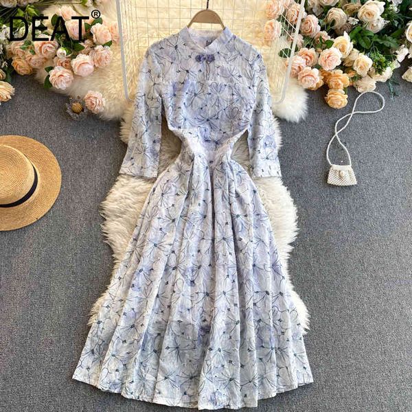 spring arrivals stand collar wrist sleeve high waist slim chiffon a-line mid long length dress mz484 210525, Black;gray
spring arrivals stand collar wrist sleeve high waist slim chiffon a-line mid long length dress mz484 210525, Black;gray