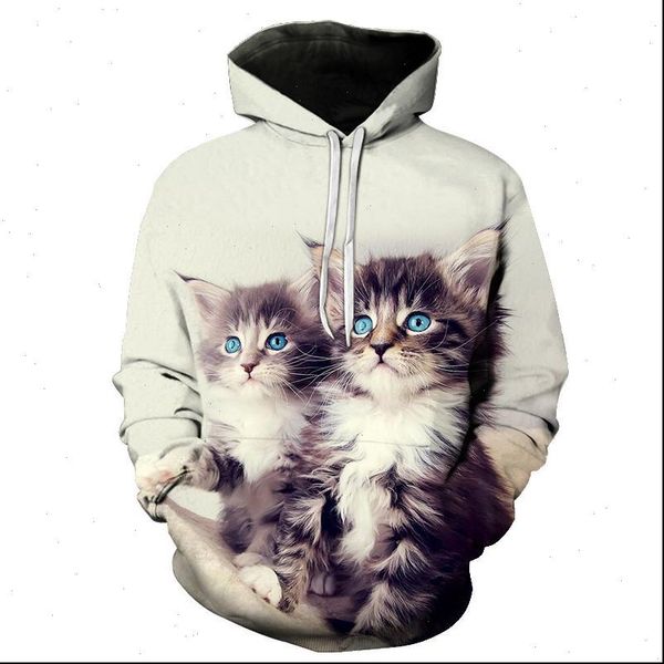 womens two cat sweatshirts long sleeve 3d hoodies sweatshirt pullover blouse pullover hoodie poleron mujer confidante, Black
womens two cat sweatshirts long sleeve 3d hoodies sweatshirt pullover blouse pullover hoodie poleron mujer confidante, Black