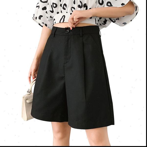 s 3xl suits shorts female harajuku high waist short pants straight vintage women shorts loose casual black shorts plus size, White;black
s 3xl suits shorts female harajuku high waist short pants straight vintage women shorts loose casual black shorts plus size, White;black