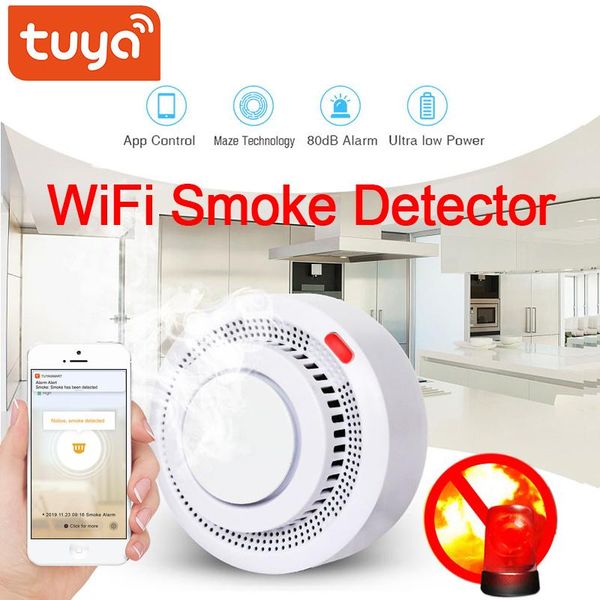 smart home control tuya wifi smoke detector smokehouse combination fire alarm security system firefighters protection
smart home control tuya wifi smoke detector smokehouse combination fire alarm security system firefighters protection
