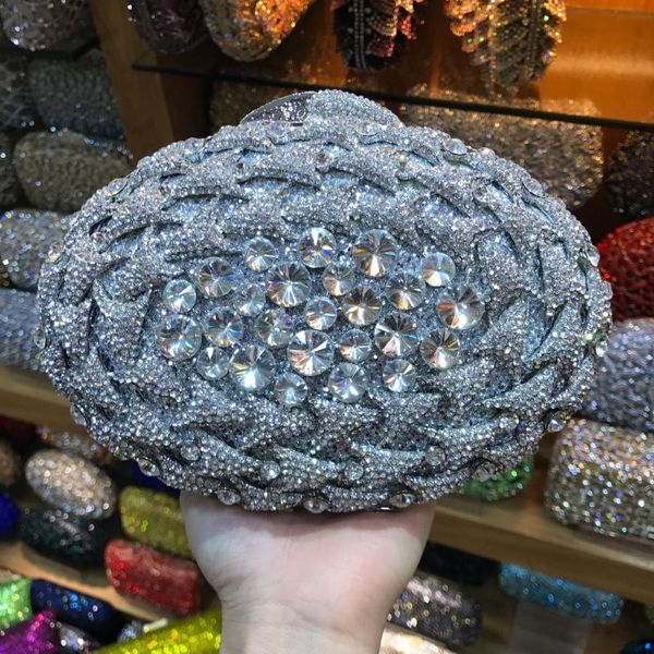 evening bags silver clutch oval shaped diamond women bag wedding clutches bridemaid handbags fashion party rhinestone mini
evening bags silver clutch oval shaped diamond women bag wedding clutches bridemaid handbags fashion party rhinestone mini