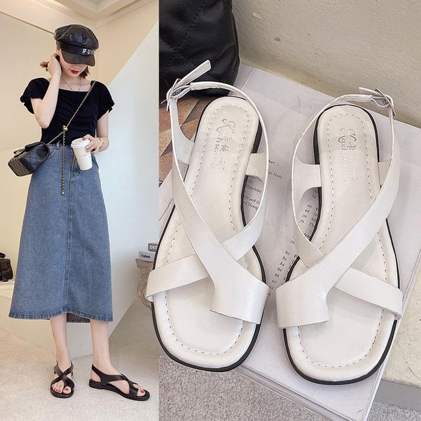 sandals women's summer nice casual cross-strap black ankle strap fashion beach flats open toe office ladies shoes tenis feminino
sandals women's summer nice casual cross-strap black ankle strap fashion beach flats open toe office ladies shoes tenis feminino