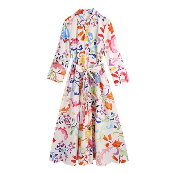 casual dresses kuclut women vintage totem floral print bow sashes midi shirt dress female chic three quarter sleeve slim vestidos k119, Black;gray
casual dresses kuclut women vintage totem floral print bow sashes midi shirt dress female chic three quarter sleeve slim vestidos k119, Black;gray