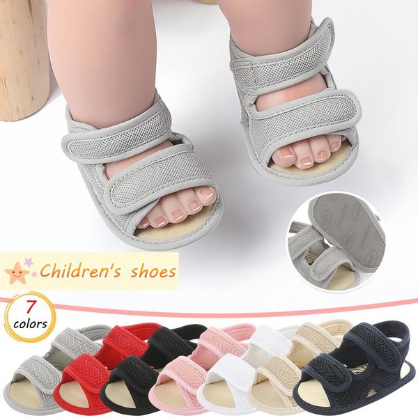 sandals summer baby boys breathable soft bottom cloth non-slip casual shoes for toddler first walkers 0-15 months, Black;red
sandals summer baby boys breathable soft bottom cloth non-slip casual shoes for toddler first walkers 0-15 months, Black;red