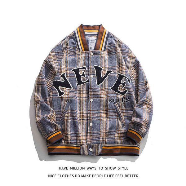 women's jackets embroidered alphabet baseball jacket, neutral street clothes, bomber coat, vintage shirt, autumn, 2021, Black;brown
women's jackets embroidered alphabet baseball jacket, neutral street clothes, bomber coat, vintage shirt, autumn, 2021, Black;brown