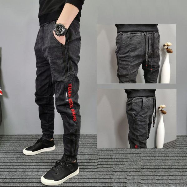 vintage men korean fashion ny drowning teen male students winter single-handed broek black jeans, Blue
vintage men korean fashion ny drowning teen male students winter single-handed broek black jeans, Blue