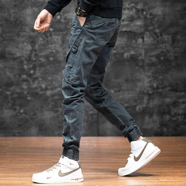 men's pants 2021 fashion spring autumn men motorcycle solid slim fit casual cargo male safari style army military trousers w187, Black
men's pants 2021 fashion spring autumn men motorcycle solid slim fit casual cargo male safari style army military trousers w187, Black