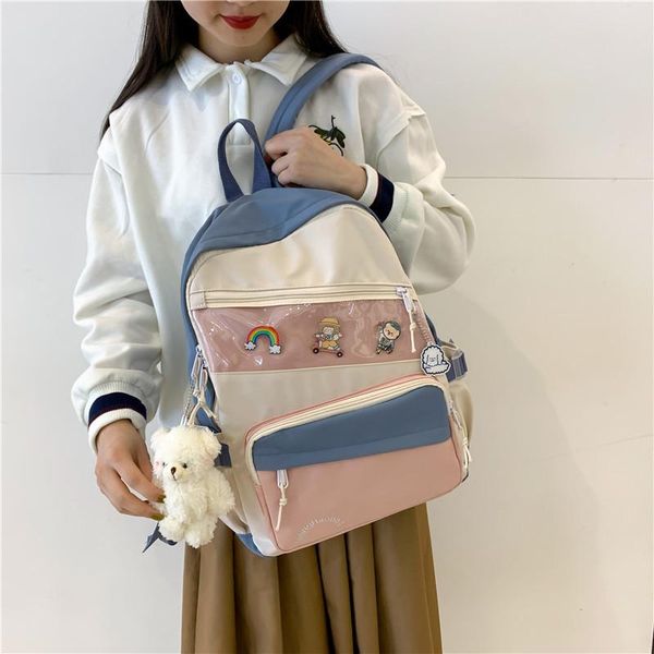 original brand 2021 japanese school bag korean high school students junior high backpack harajuku large capacity backpack
original brand 2021 japanese school bag korean high school students junior high backpack harajuku large capacity backpack
