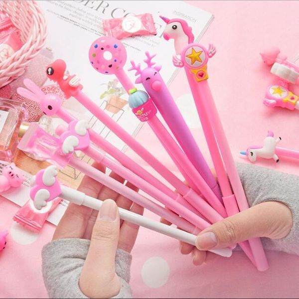gel pens 1 piece cartoon anime black ink pen students writing promotion school office custom stationery
gel pens 1 piece cartoon anime black ink pen students writing promotion school office custom stationery