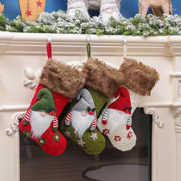 christmas decorations lovely candy bag socks plush knit xmas tree ornament pouch gift decoration with hanging rope
christmas decorations lovely candy bag socks plush knit xmas tree ornament pouch gift decoration with hanging rope