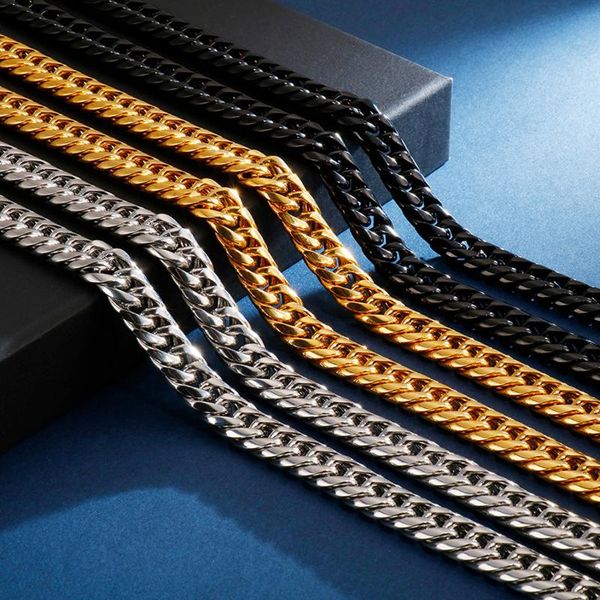 chains 9/11/13/16mm custom size 7-40" punk 316l stainless steel necklace for fashion men curb cuban link chain chokers vintage, Silver
chains 9/11/13/16mm custom size 7-40" punk 316l stainless steel necklace for fashion men curb cuban link chain chokers vintage, Silver