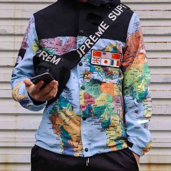street fashion brand map national flag coat su up co branded 3m jacket detachable hat men's luminous windbreaker, Black
street fashion brand map national flag coat su up co branded 3m jacket detachable hat men's luminous windbreaker, Black