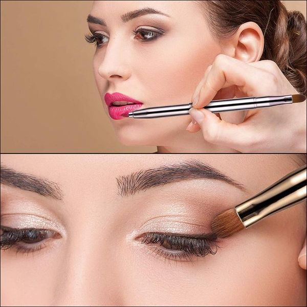 makeup brushes dual end lip brush concealer retractable lipstick eyeshadow foundation tool
makeup brushes dual end lip brush concealer retractable lipstick eyeshadow foundation tool