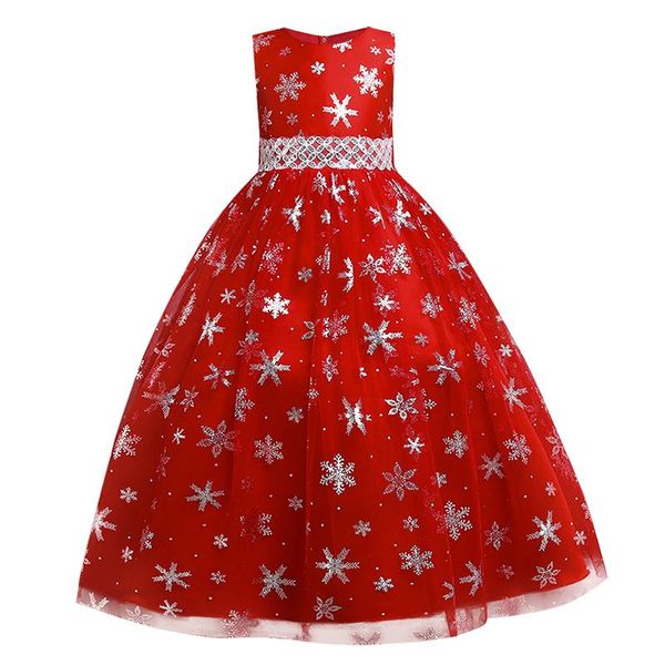 girl's dresses christmas snowflake dress kids tutu princess party for girls elegant dreamy tulle layered 2021 clothes, Red;yellow
girl's dresses christmas snowflake dress kids tutu princess party for girls elegant dreamy tulle layered 2021 clothes, Red;yellow