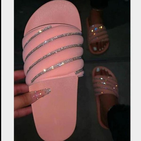 slippers 2021 summer cool and comfortable rhinestone plastic flat bottom round toe women's, Black
slippers 2021 summer cool and comfortable rhinestone plastic flat bottom round toe women's, Black