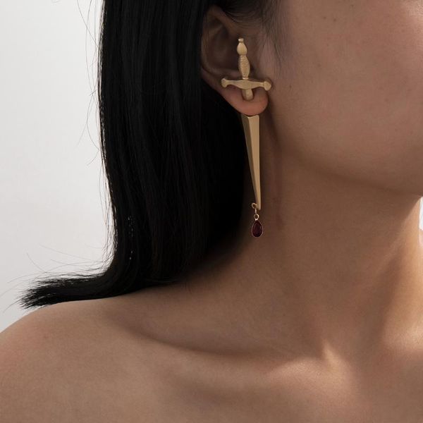 stud ethnic big cross long earrings for women gold&silver color red waterdrop earring bijoux femmes punk, Golden;silver
stud ethnic big cross long earrings for women gold&silver color red waterdrop earring bijoux femmes punk, Golden;silver