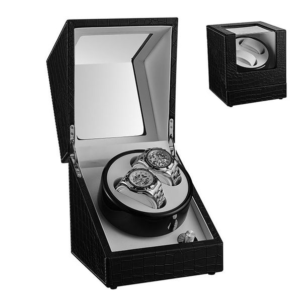 watch boxes & cases automatic winder winding storage box case holder mechanical display organizer motor shaker silent pu leather, Black;blue
watch boxes & cases automatic winder winding storage box case holder mechanical display organizer motor shaker silent pu leather, Black;blue