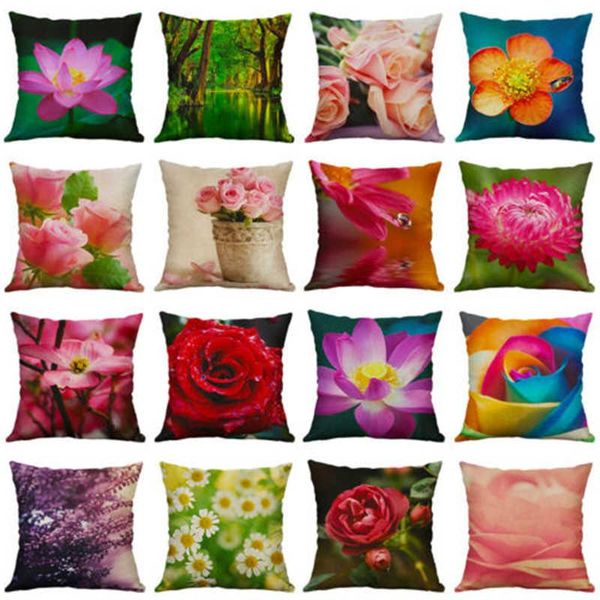 cushion/decorative pillow beautiful plant flower lotus rose cotton linen throw case decor home sofa cushion cover 18'' 45*45 cm
cushion/decorative pillow beautiful plant flower lotus rose cotton linen throw case decor home sofa cushion cover 18'' 45*45 cm