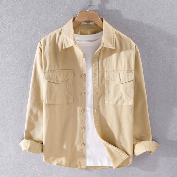 2021 new spring and autumn pure cotton long-sleeved mens of jacket casual loose shirt for fashion comfortable shirts men camisa iaoq, White;black
2021 new spring and autumn pure cotton long-sleeved mens of jacket casual loose shirt for fashion comfortable shirts men camisa iaoq, White;black