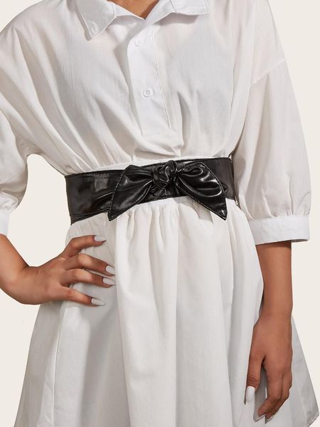 belts 2021 ladies fashion all-match bow tie decoration dress shirt elastic adjustable black pu leather waistband accessories belt, Black;brown
belts 2021 ladies fashion all-match bow tie decoration dress shirt elastic adjustable black pu leather waistband accessories belt, Black;brown