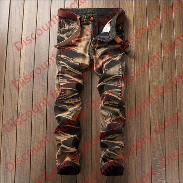 new fashion vintage men denim jeans classics jeans slim mens designer pants clothing plus size 42, Blue
new fashion vintage men denim jeans classics jeans slim mens designer pants clothing plus size 42, Blue