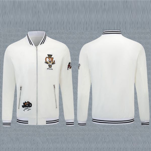 21/22 wholesale- bomber jacket designer autumn men coat casual outdoor sportswear basketball fashion luxurious mens jackets and coats women&, Black;brown
21/22 wholesale- bomber jacket designer autumn men coat casual outdoor sportswear basketball fashion luxurious mens jackets and coats women&, Black;brown