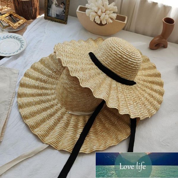 casual large brim ribbon straw women's hat summer fashion beach cap hats dome sun holiday elegant wide factory price expert design qual, Blue;gray
casual large brim ribbon straw women's hat summer fashion beach cap hats dome sun holiday elegant wide factory price expert design qual, Blue;gray
