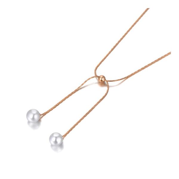 chokers rose gold double white pearl charm pendant necklaces for women trendy titanium steel bohemia party necklace n20216, Golden;silver
chokers rose gold double white pearl charm pendant necklaces for women trendy titanium steel bohemia party necklace n20216, Golden;silver