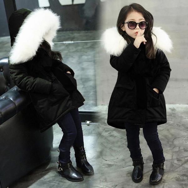 jackets winter warm girls jacket coat baby kids clothes fur hooded padded long thick children outwear manteau fille, Blue;gray
jackets winter warm girls jacket coat baby kids clothes fur hooded padded long thick children outwear manteau fille, Blue;gray