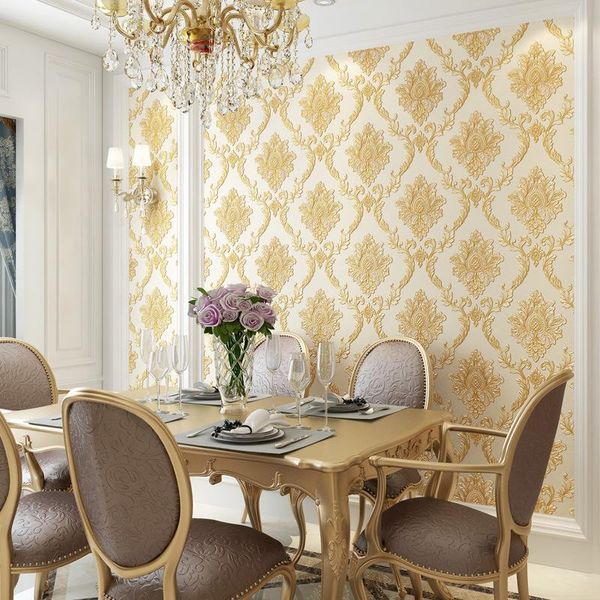 european classic embossed damascus wallpaper bedroom living room non woven dining room wallpaper 3d home decor u128
european classic embossed damascus wallpaper bedroom living room non woven dining room wallpaper 3d home decor u128