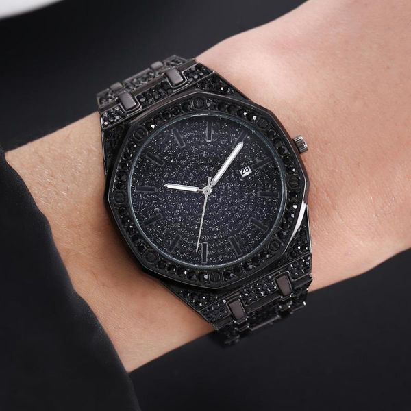 wristwatches 2021 men's watch hip-hop hipster luxury business fashion octagonal stainless steel full diamond belt calendar starry, Slivery;brown
wristwatches 2021 men's watch hip-hop hipster luxury business fashion octagonal stainless steel full diamond belt calendar starry, Slivery;brown