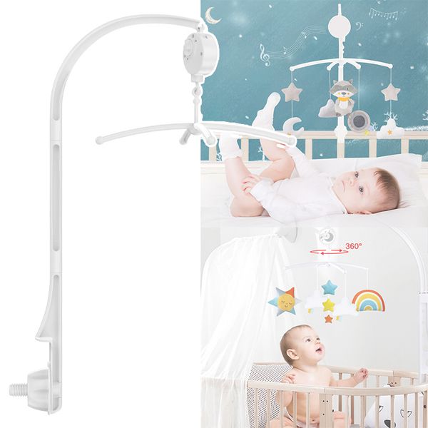 baby crib holder white rattles arm bracket set cot 360 degree rotating cribs bed bell toy wind-up baby rotary mobile music box
baby crib holder white rattles arm bracket set cot 360 degree rotating cribs bed bell toy wind-up baby rotary mobile music box