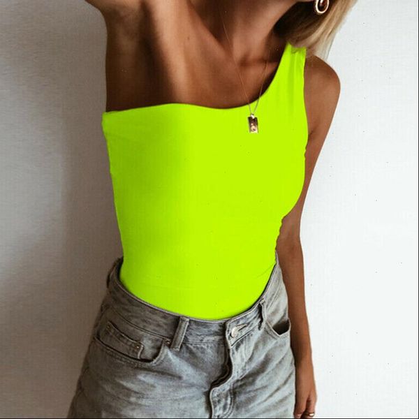 rompers women ladies solid color one shoulder bodysuits fashion club streetwear jumpsuits overalls summer clothes set, Black;white
rompers women ladies solid color one shoulder bodysuits fashion club streetwear jumpsuits overalls summer clothes set, Black;white