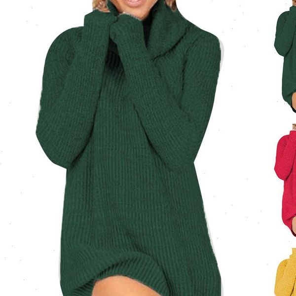 autumn winter warm long sleeve women knitted sweater dress white turtleneck sweaters pullover jumper female clothes, Black
autumn winter warm long sleeve women knitted sweater dress white turtleneck sweaters pullover jumper female clothes, Black