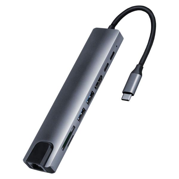 alloyseed 8 in 1 usb 3.1 type-c hub aluminum alloy vga 2 usb3.0 tf pd audio adapter lapdocking station power adapter
alloyseed 8 in 1 usb 3.1 type-c hub aluminum alloy vga 2 usb3.0 tf pd audio adapter lapdocking station power adapter