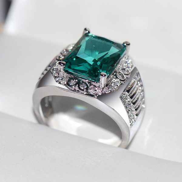 cluster rings fashion big green stone signet ring women zircon crystal for trendy wedding band with stones engagement a0729, Golden;silver
cluster rings fashion big green stone signet ring women zircon crystal for trendy wedding band with stones engagement a0729, Golden;silver