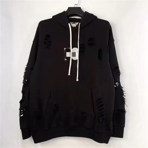men's hoodies & sweatshirts high street hip-hop ragged head hooded sweatshirt women quality 1:1 letter print trend casual top, Black
men's hoodies & sweatshirts high street hip-hop ragged head hooded sweatshirt women quality 1:1 letter print trend casual top, Black