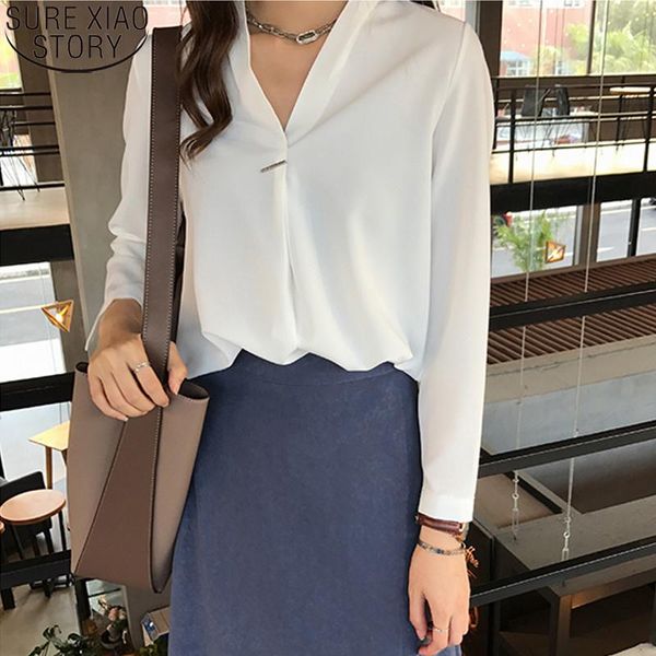women's blouses & shirts 2021 plus size clothing office lady elegant chiffon blouse shirt long sleeve fashion womens and women 1681 50, White
women's blouses & shirts 2021 plus size clothing office lady elegant chiffon blouse shirt long sleeve fashion womens and women 1681 50, White