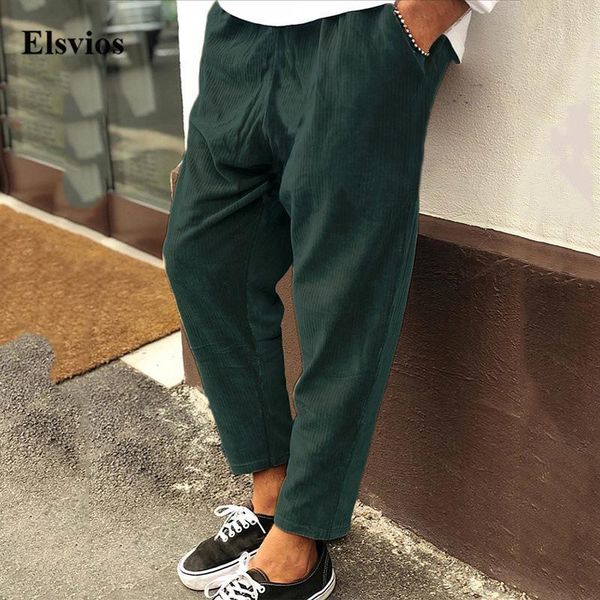 Men's Pants Streetwear Spring Elastic Waist Corduroy Male Autumn Pocket Loose Simple Straight Harajuku Vintage Harem Mens, Black
Men's Pants Streetwear Spring Elastic Waist Corduroy Male Autumn Pocket Loose Simple Straight Harajuku Vintage Harem Mens, Black